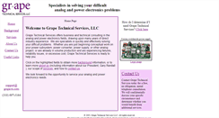 Desktop Screenshot of grape-ts.com